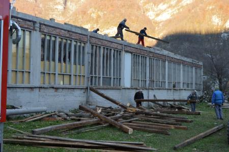 GRADNJA GASILSKEGA DOMA Z VEČNAMENSKO DVORANO SRPENICA 1